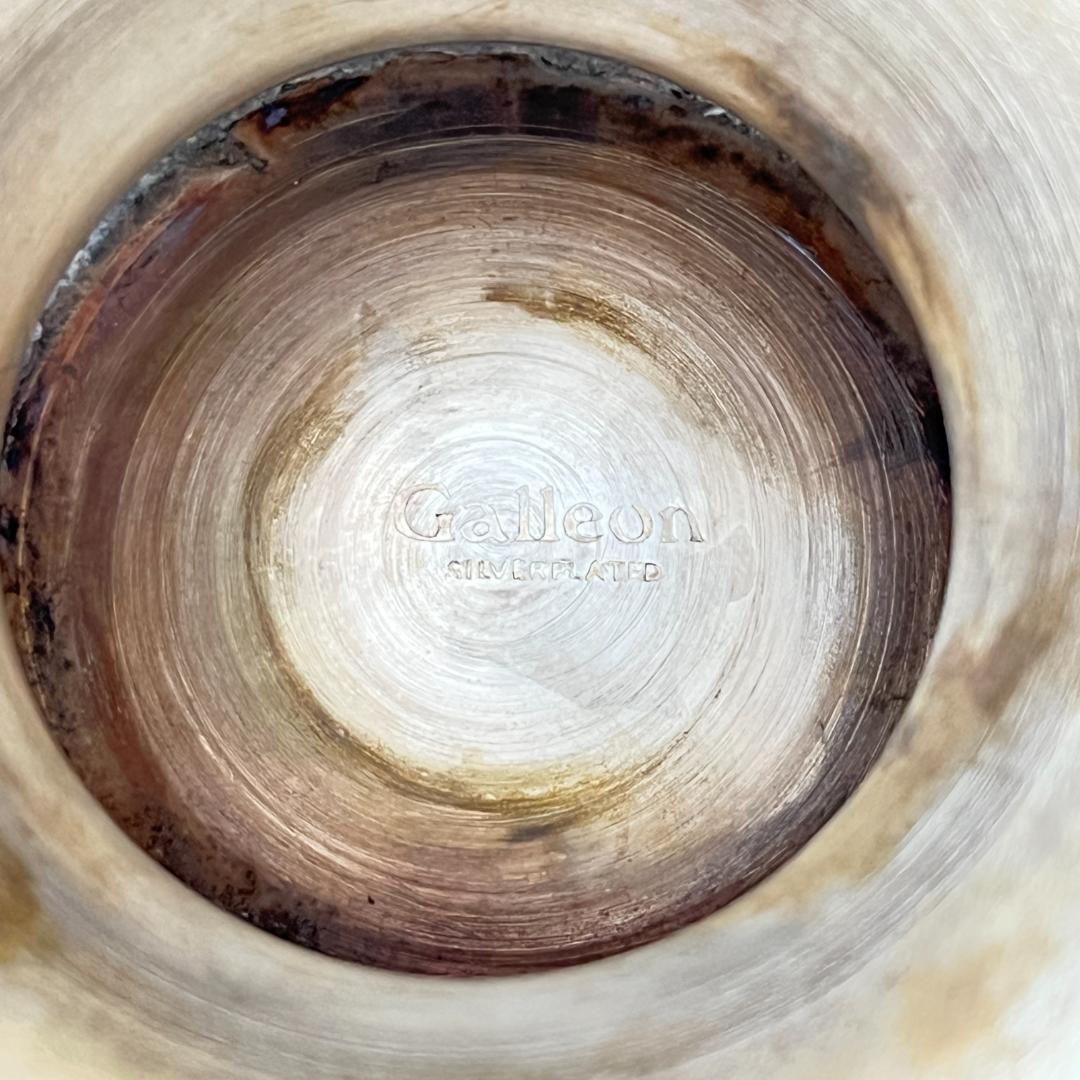 【Galleon】 ワインクーラー / シャンパンホルダー【シルバープレート】