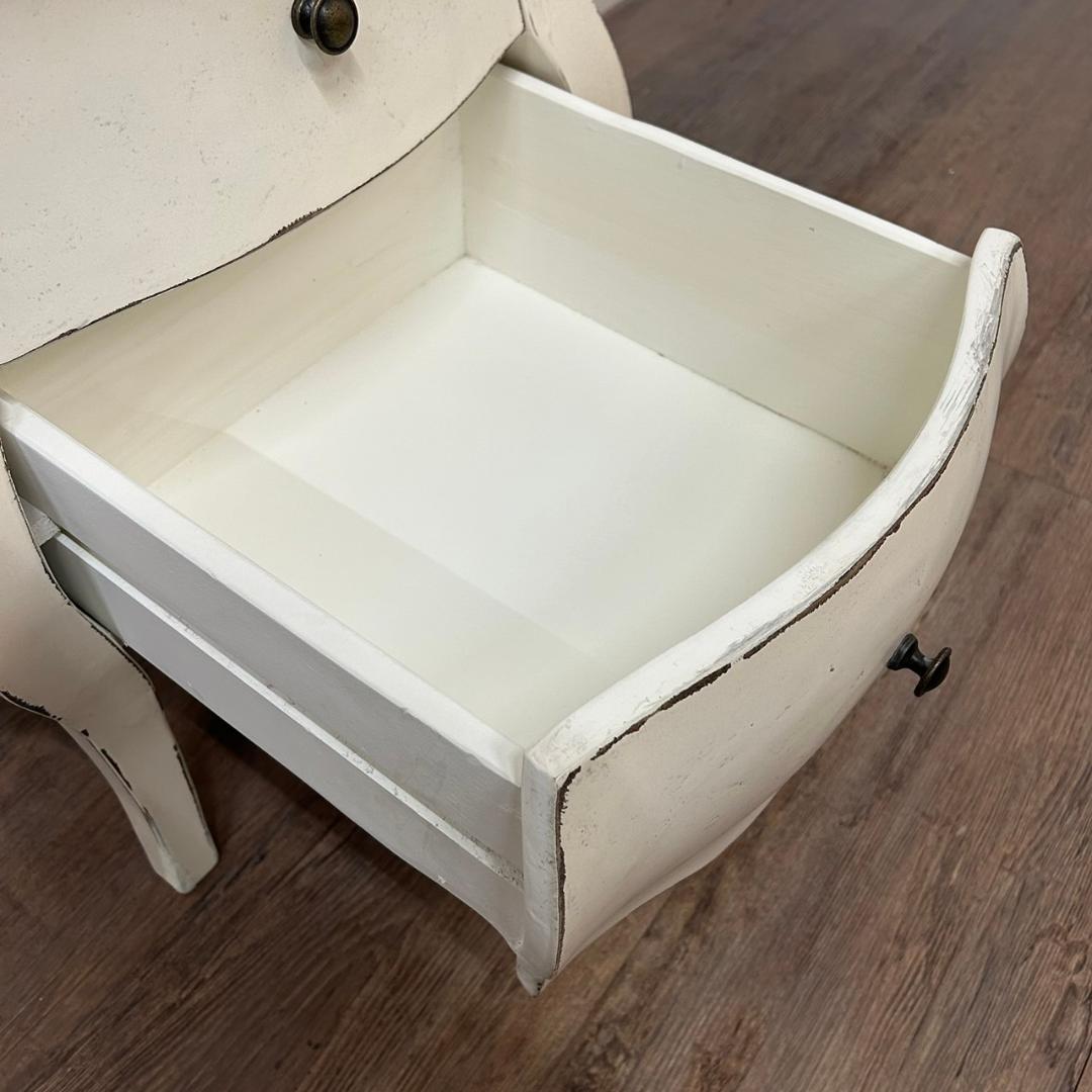 M.アウトレット シャビー仕上げ　サイドデスク　チェスト　アンティーク調