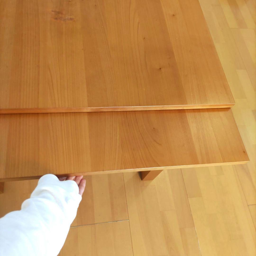 unico ダイニングテーブル　エクステンションテーブル　VIVO