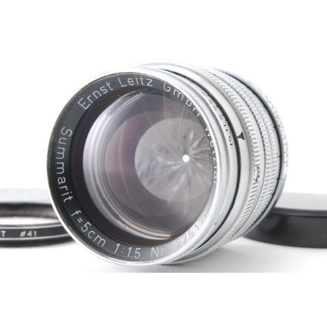 Leitz Summarit 5cm F1.5 フィルター付き（山崎光学清掃済）