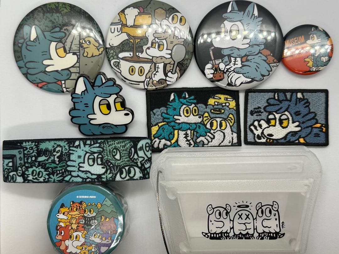 【ロッキンTシャツを追加しました】あらいきりこ おおかみくん等 グッズ詰め合わせ