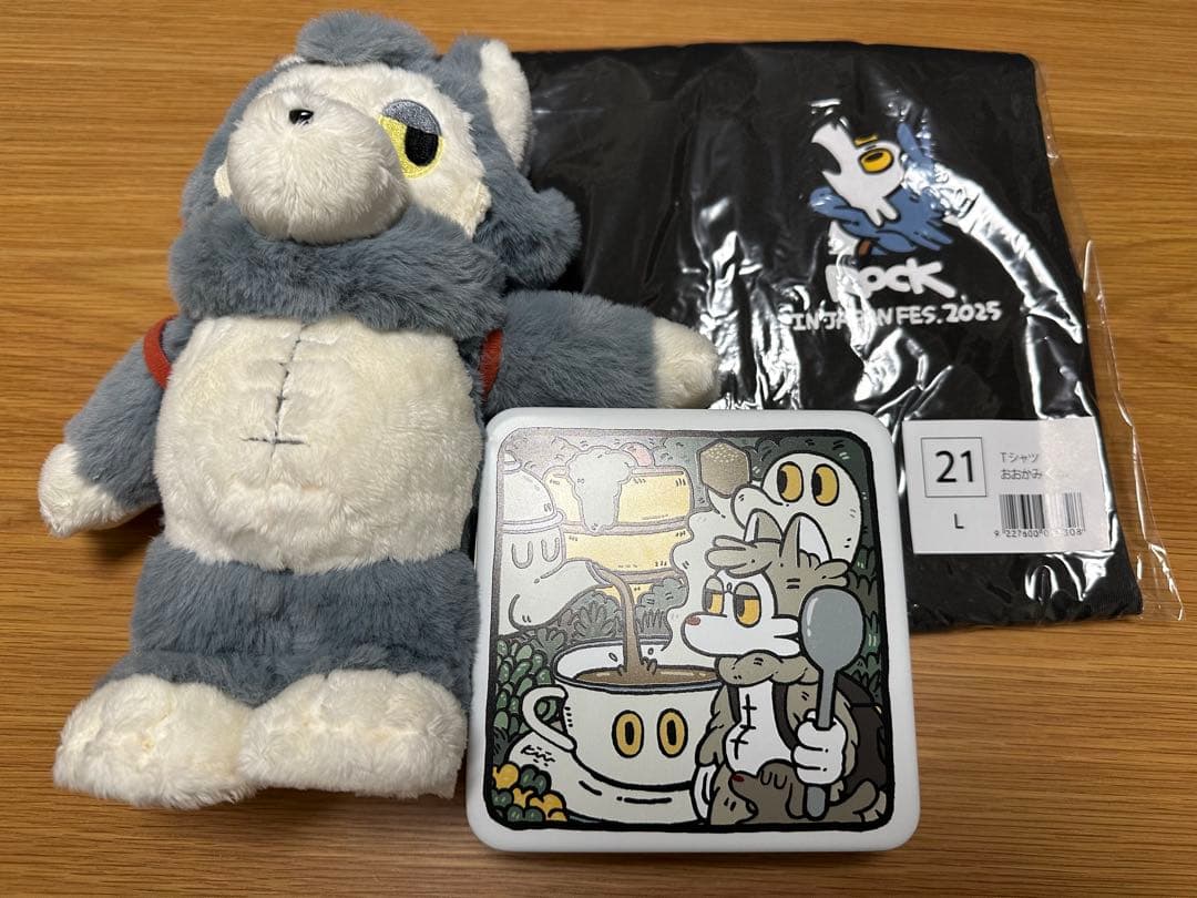 【ロッキンTシャツを追加しました】あらいきりこ おおかみくん等 グッズ詰め合わせ