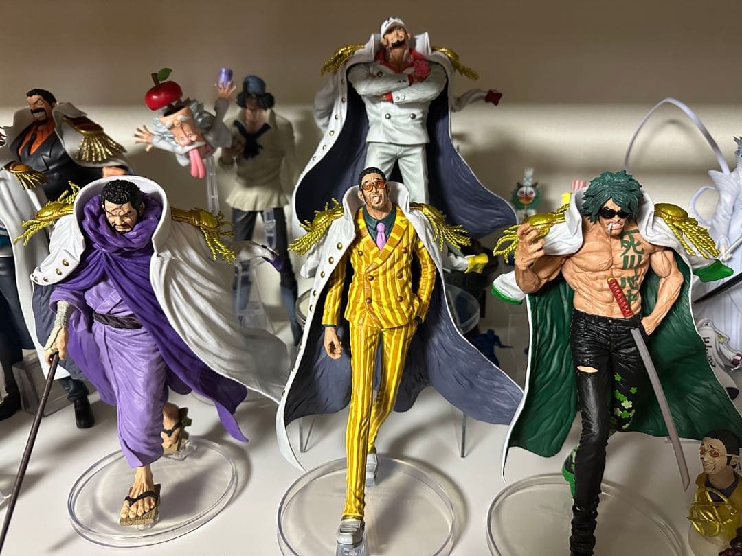 一番くじワンピース 海軍キャラクター フィギュアセット