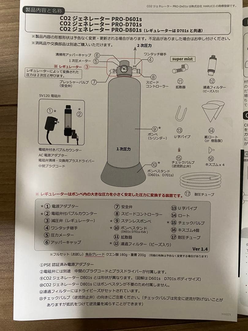 HaruDesign CO2 PRO-D801s Ver 1.4 シルボン