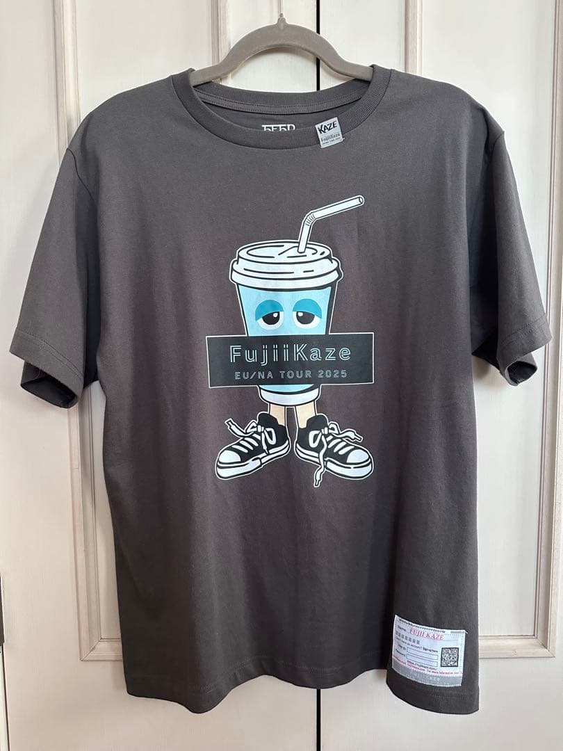 FujiiKaze EU/NA TOUR 2025 ドリンクTシャツ　Mサイズ