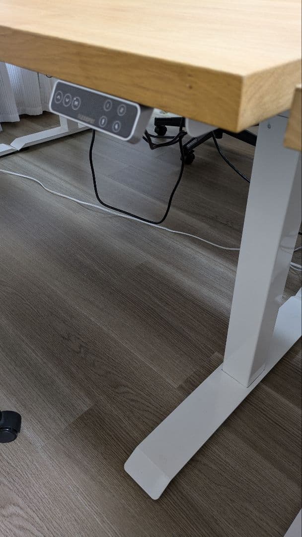 【再掲】IKEA KARLBY /FLEXISPOT E7 昇降式パソコンデスク