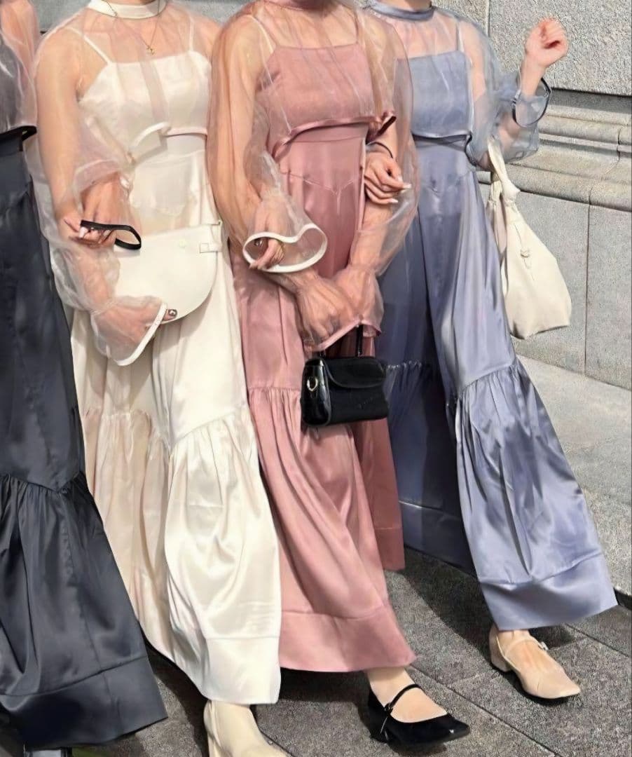 RiLi シアーボレロ ボリュームフレアドレス オケージョンドレス