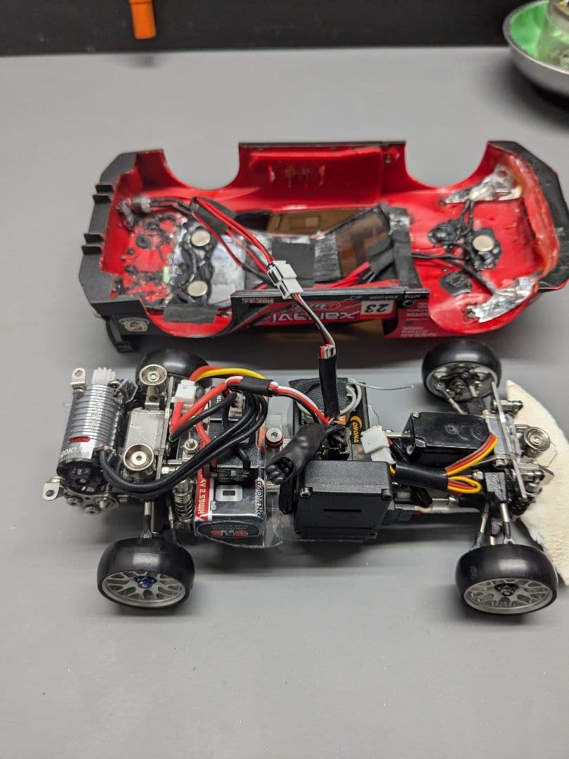 ミニッツ　RTS-2401 rwd ドリフトカー フルメタル