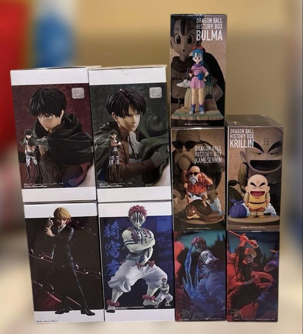 未開封 プライズフィギュア まとめ売り 9点セット