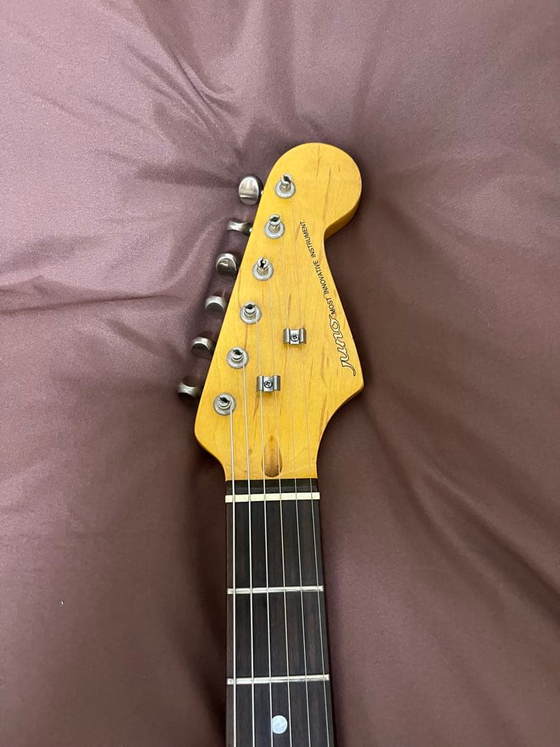 【調整済】Juno ジュノ　ストラト　2ハム　HH エレキギター