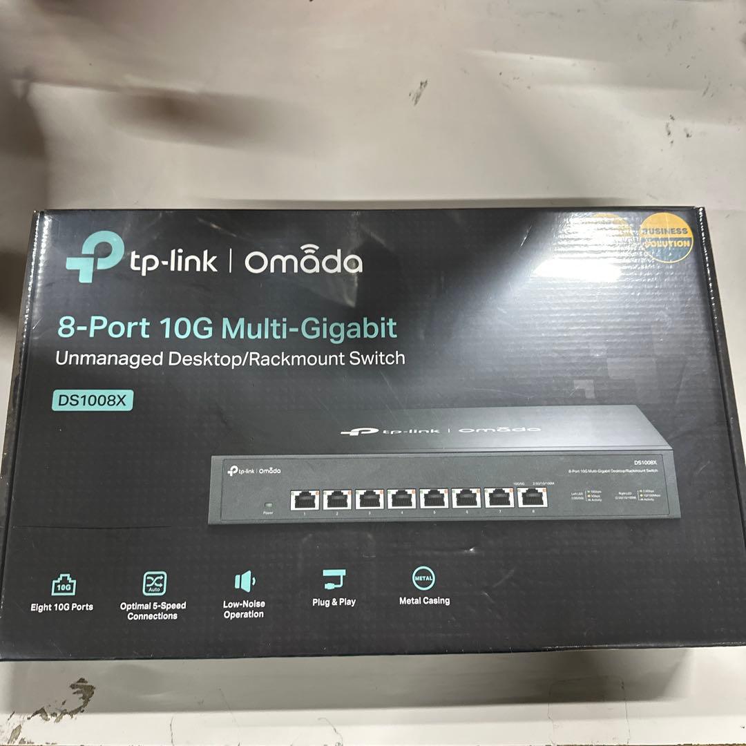 ルーター・ネットワーク機器 TP-Link Omada 8-Port 10G Switch DS1008X
