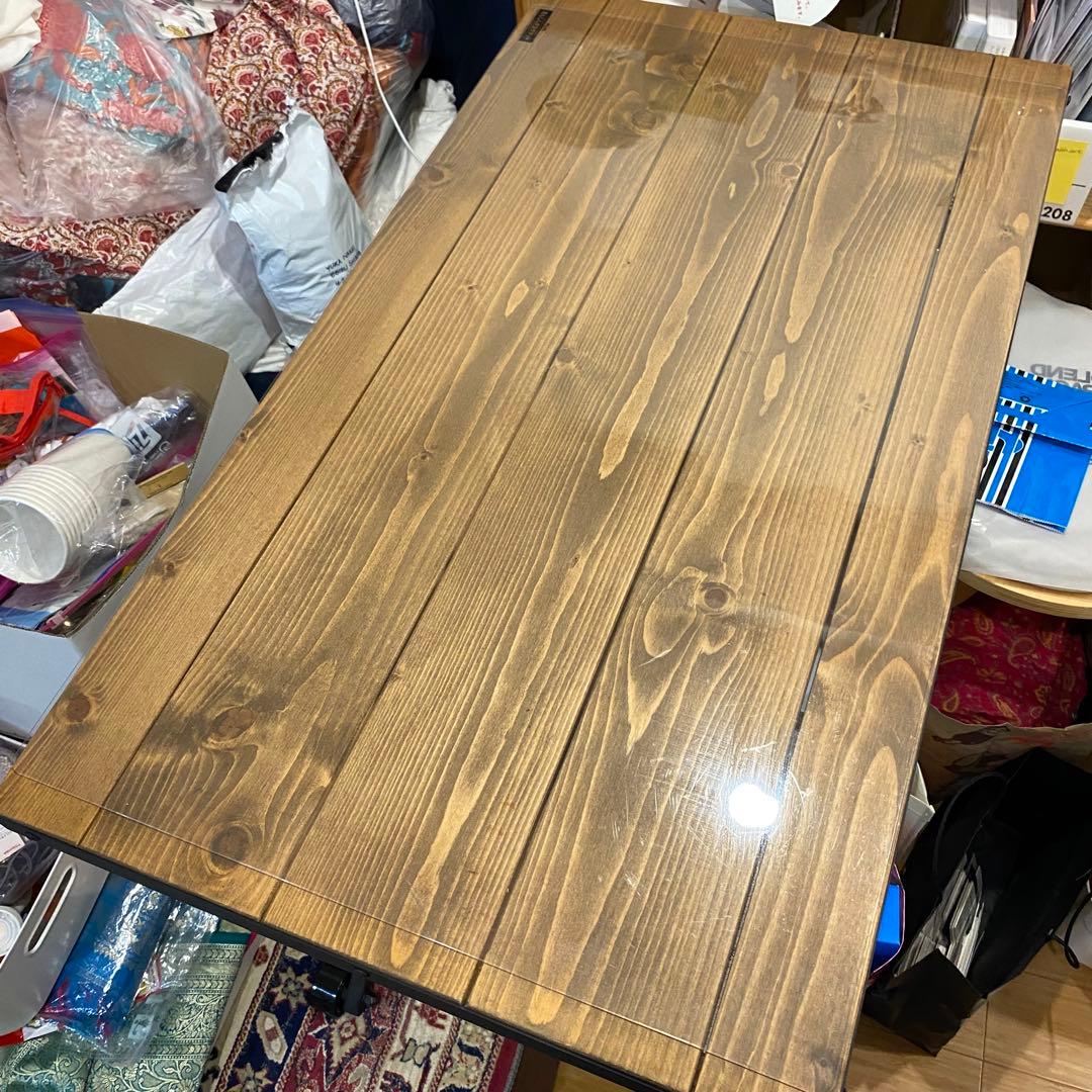 インダストリアル　ガス圧昇降式　デスク