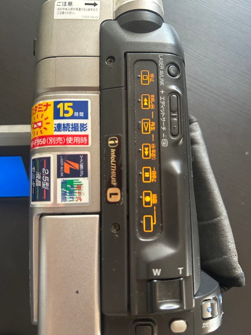 SONY Handycam 80倍ズーム Hi8