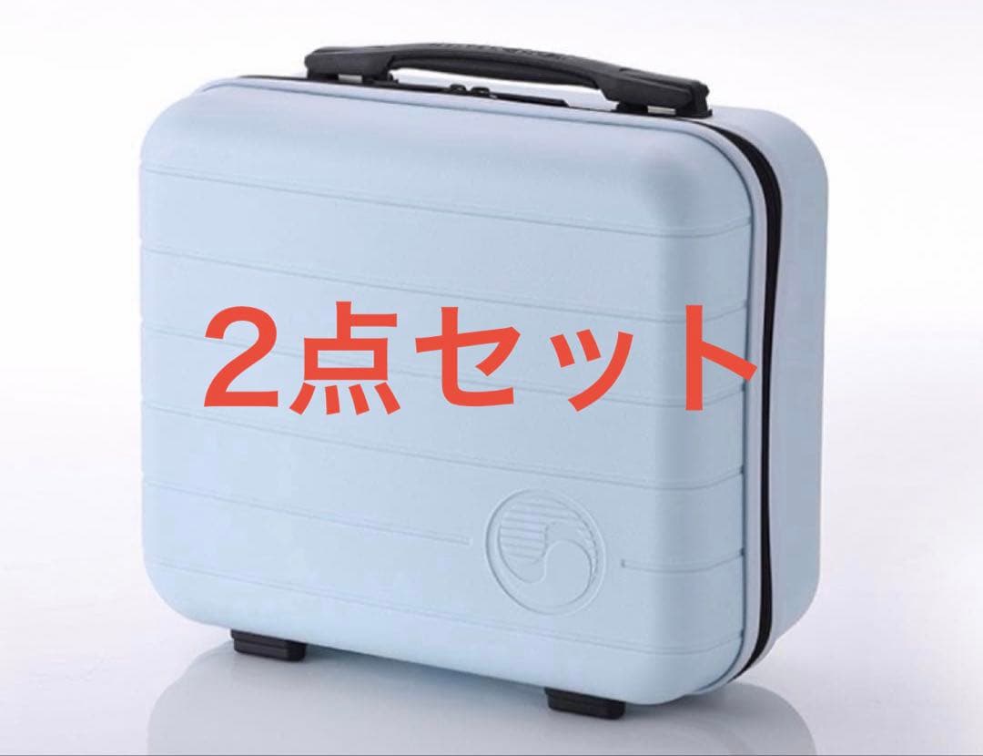 大韓航空 トラベル レディバッグ 2個セット ミニキャリーケース ミニバック