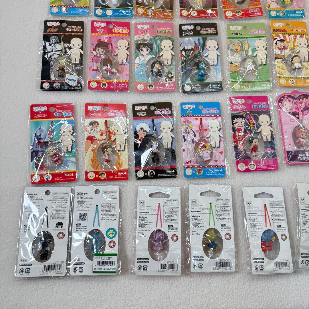 キュージョン　キューピー　いろいろ　まとめ　ディズニー　など　根付け