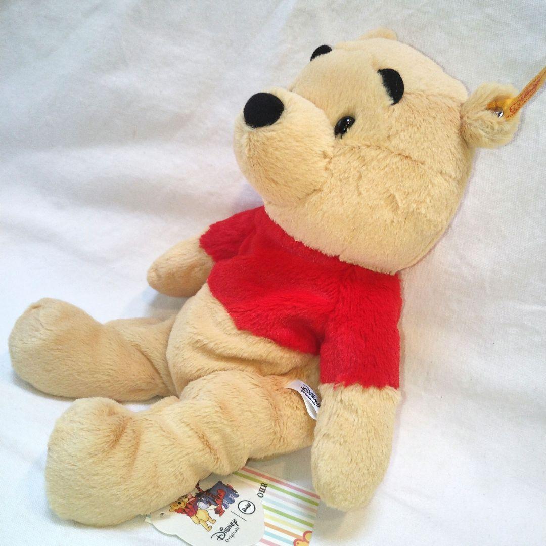 【新品】シュタイフ くまのプーさん ぬいぐるみ 30cm
