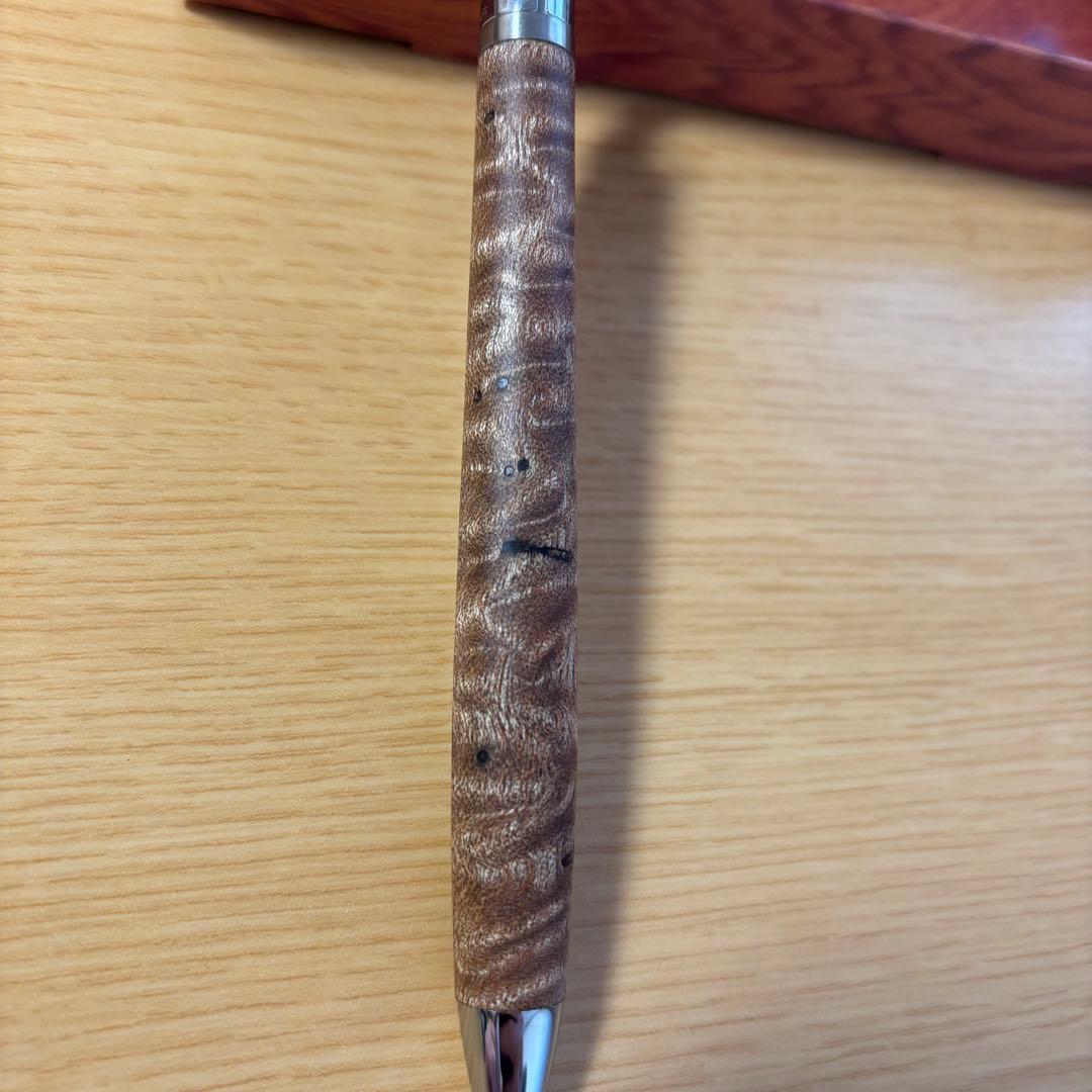 工房楔　サペリ杢　ルーチェペン　【美品】