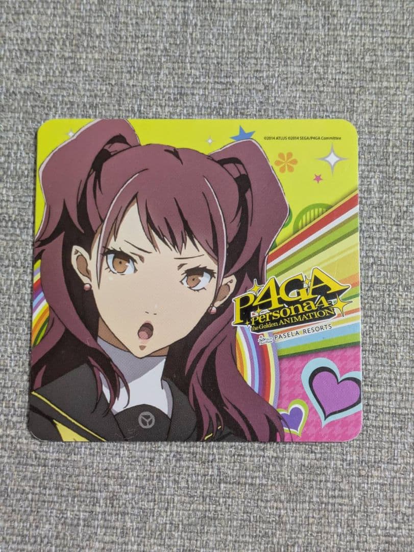 ペルソナ4 ダンシング パセラリゾーツ コースター 久慈川りせ