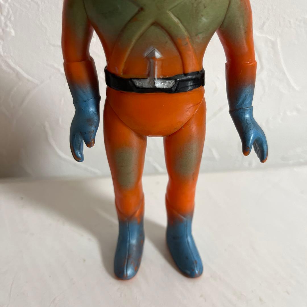 ⚠️昭和レトロ・貴重　レインボーマン　火の化身　万年社　ミドルサイズ　当時物