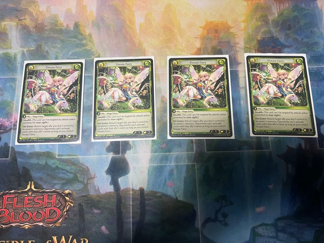 Dream Fairy NF 4枚セット　grand archive