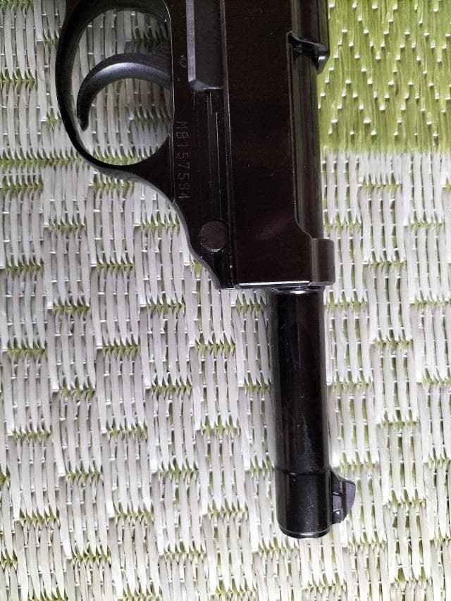 ワルサーｐ38ブローバック(ac40)ブラックメタル