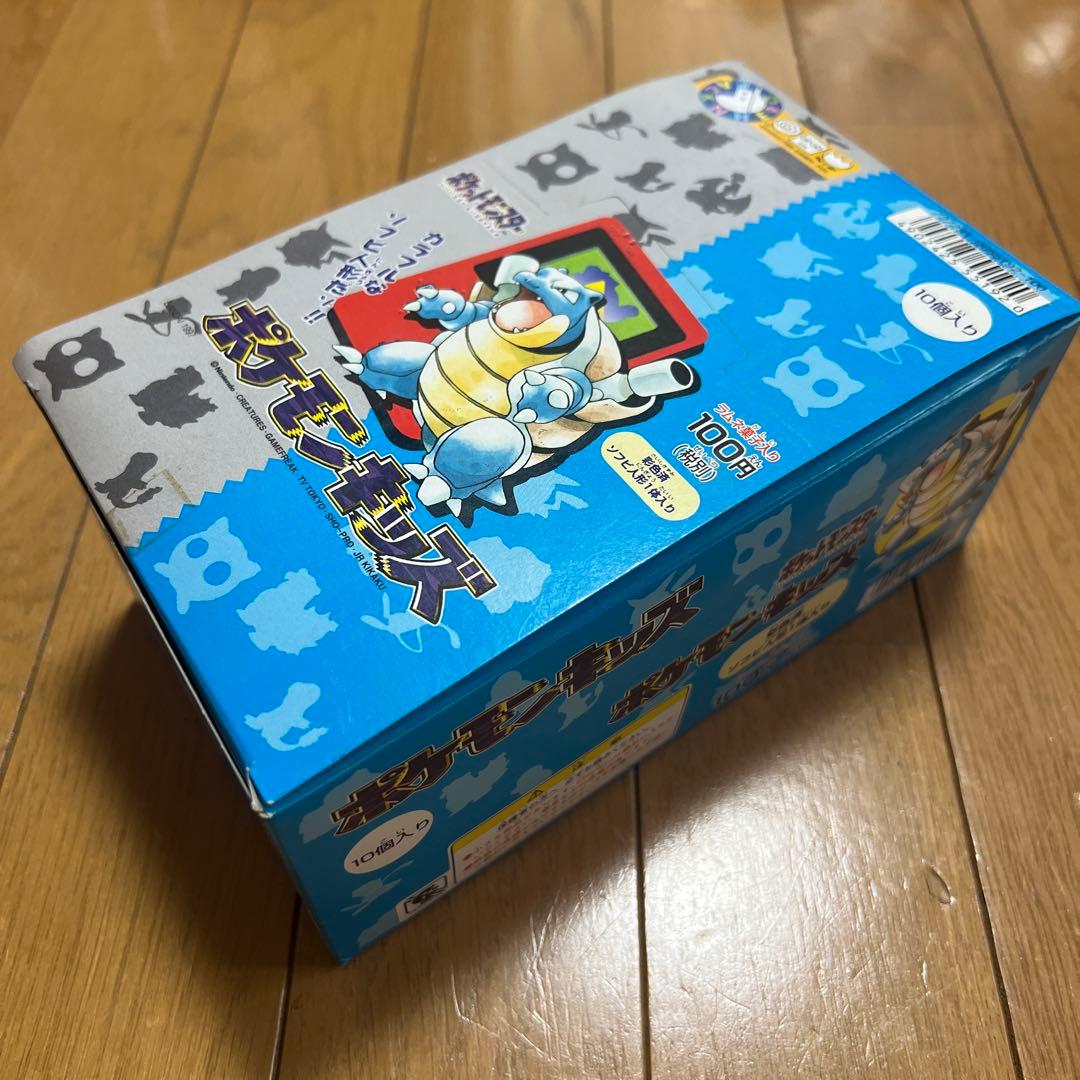 ポケモンキッズ 初版 1996年 食玩 指人形 完品 箱あり カード付き
