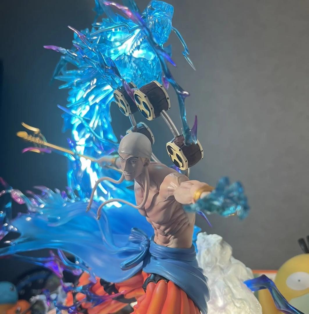 ワンピース 神 エネル ゴッド フィギュア ガレージキット popスケール