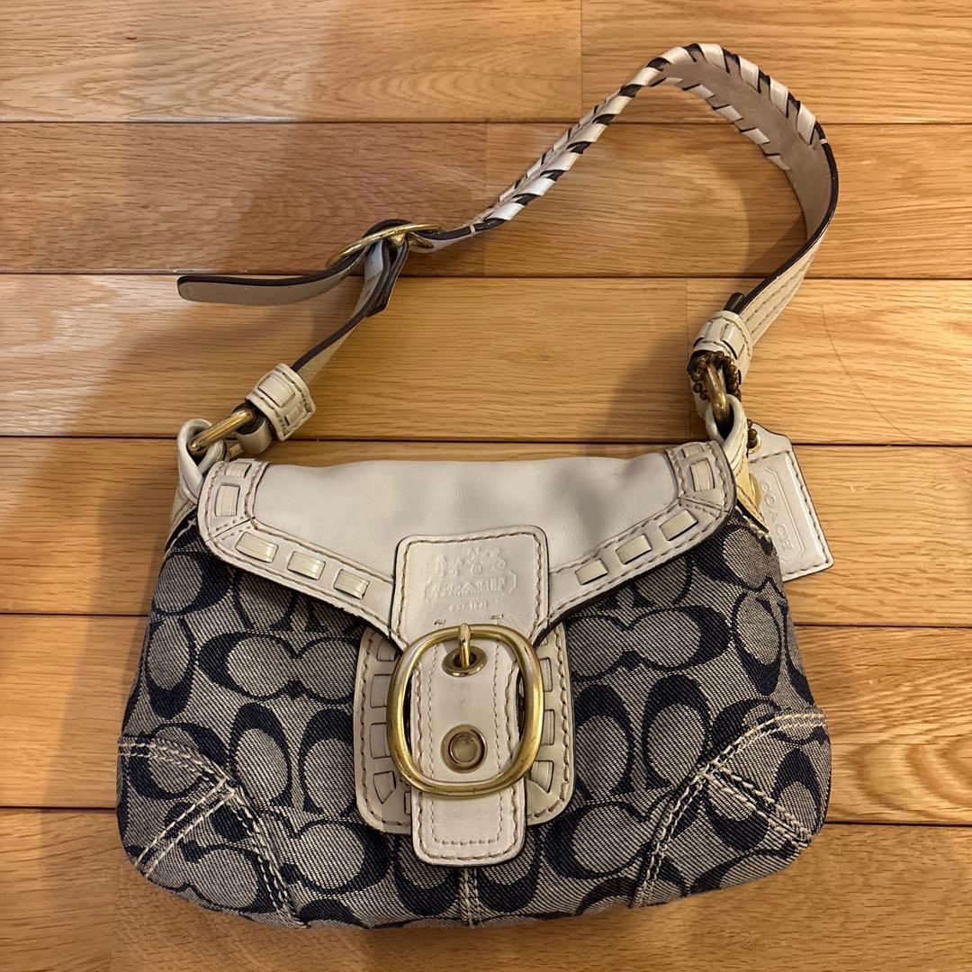 Coach ロゴ入りショルダーバッグ