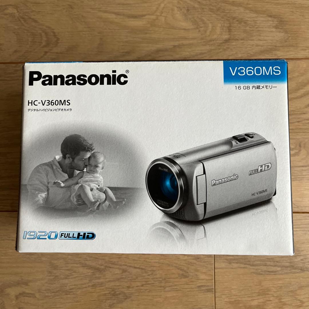 ビデオカメラ　Panasonic HC-V360MS-K