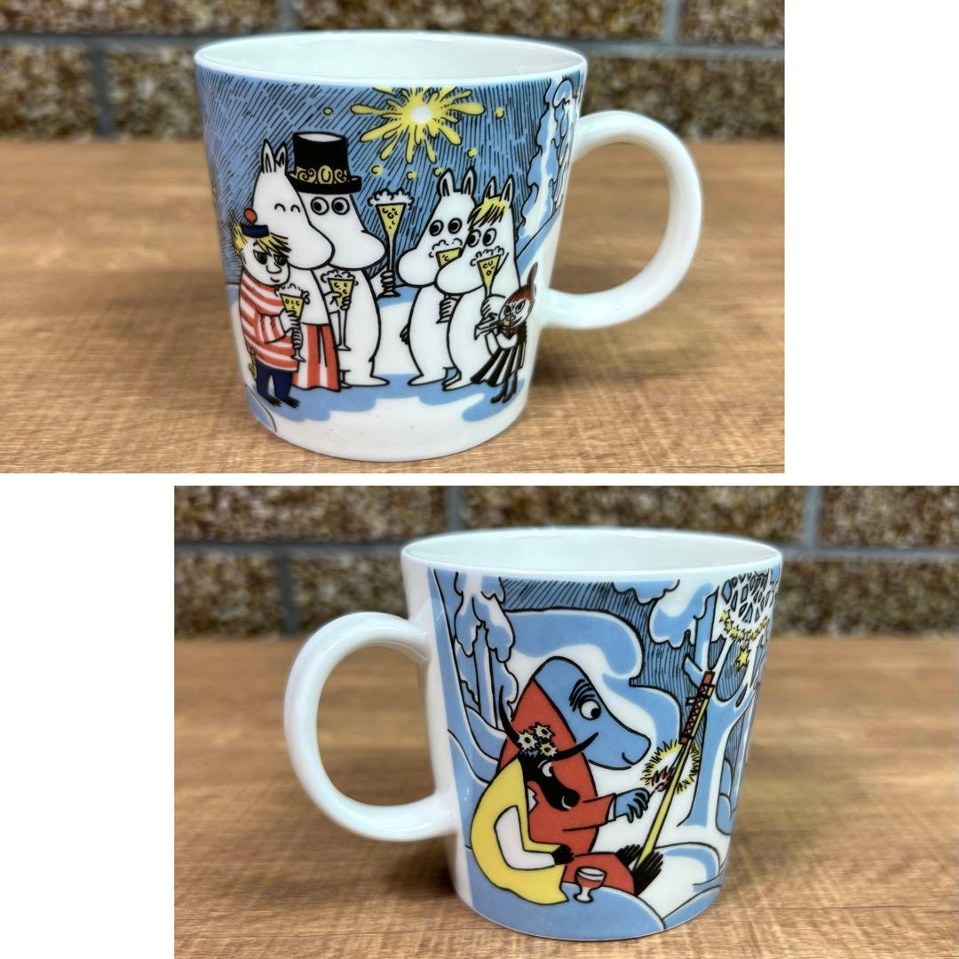 未使用 ARABIA ムーミン ミレニアム マグカップ 2000年 箱 アラビア