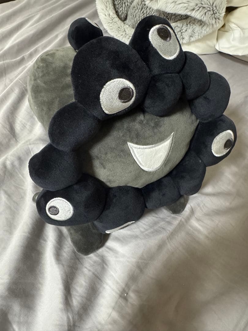 黒ミャクミャク　ぬいぐるみ　Lサイズ