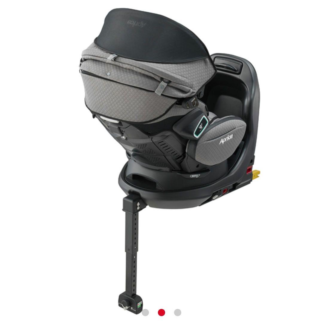 Aprica チャイルドシート グレー ISOFIX対応