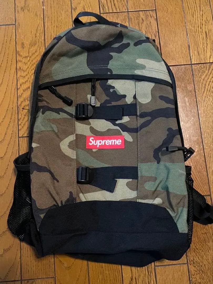 Supreme 迷彩バックパック