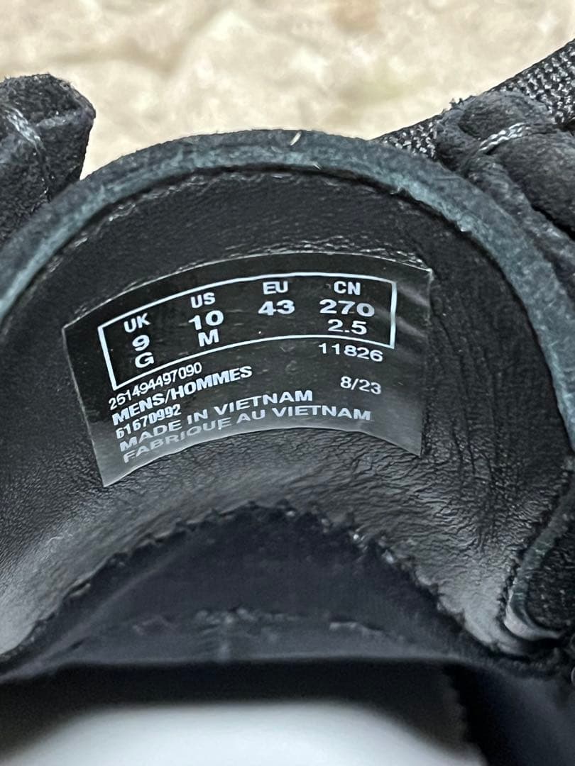 クラークス ワラビーGTX Black UK9