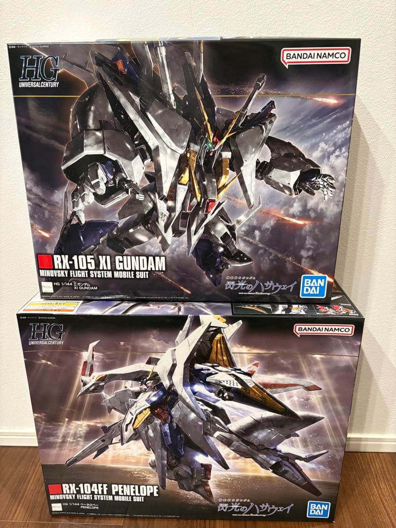 閃光のハサウェイ　HG 3点セット