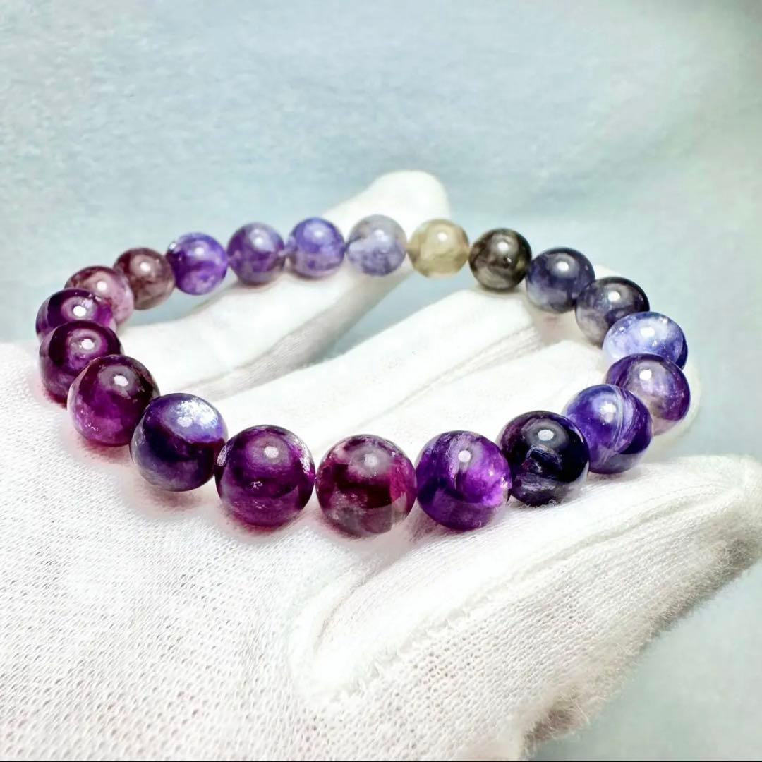 キラキラ！！　マルチカラーマイカ　ブレスレット