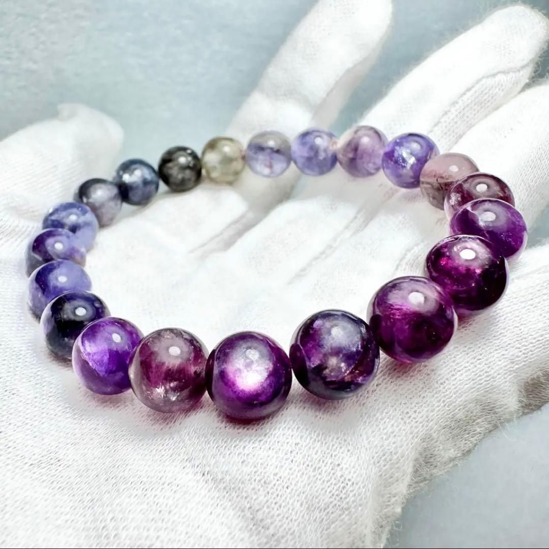 キラキラ！！　マルチカラーマイカ　ブレスレット