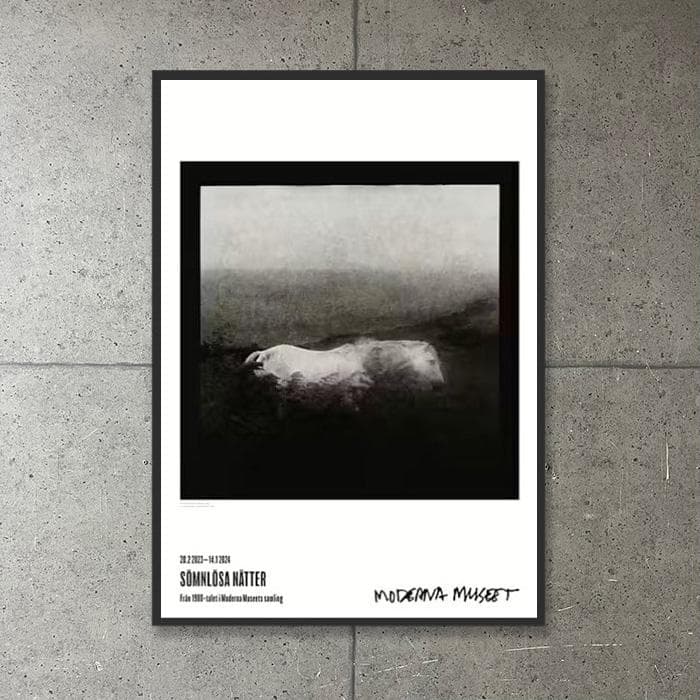 額装品/The Horse/トゥイヤ リンドストローム/ポスター/インテリア