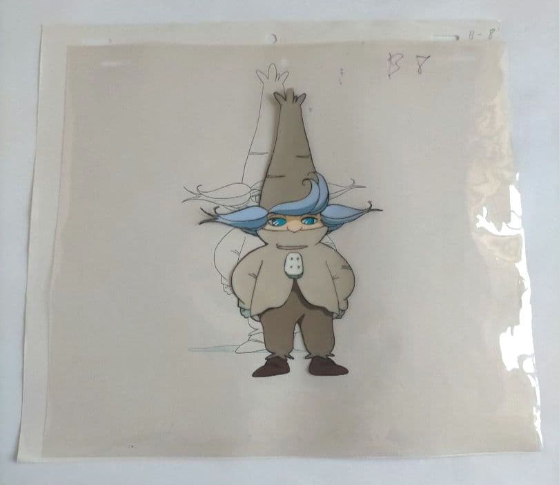 セル画　とんがり帽子のメモル　リュックマン