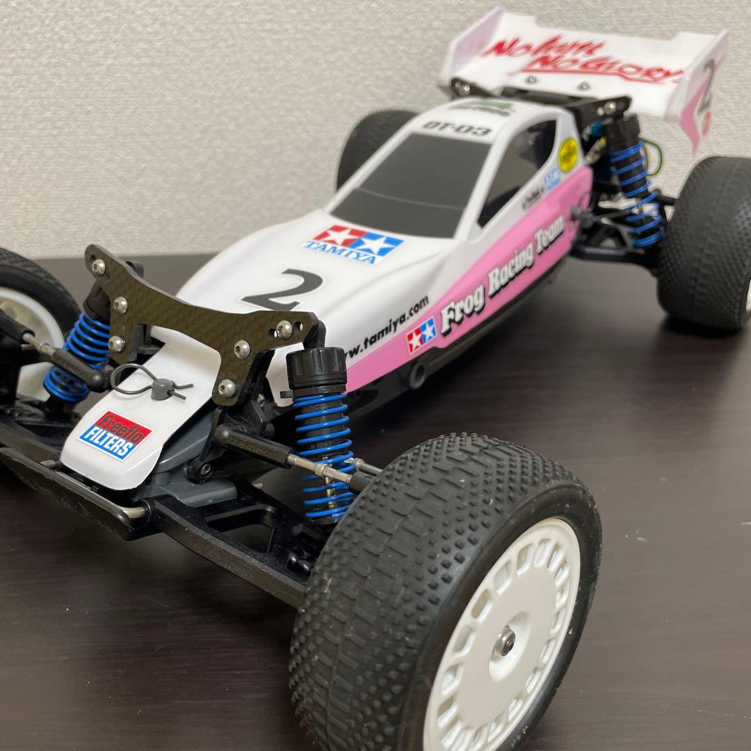 タミヤ DT-03 ネオマイティフロッグ 6角ハブ仕様　dt03 キットのみ