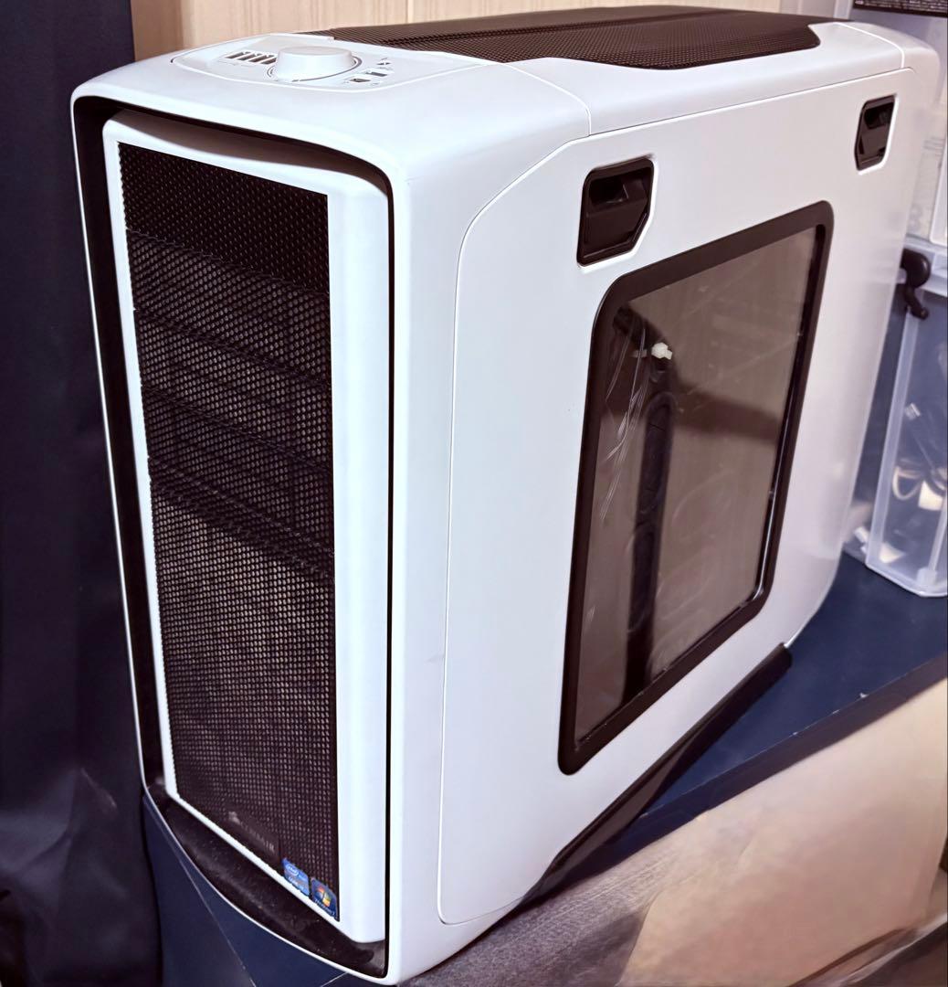 PCケース(自作PC用) Corsair Graphite Series600 TCC600TWM-WHT