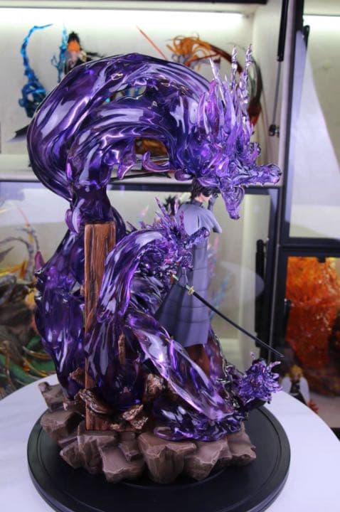 BLEACH 黒衣少年図 藍染惣右介 ガレージキット ガレキ スタチュー①⑧