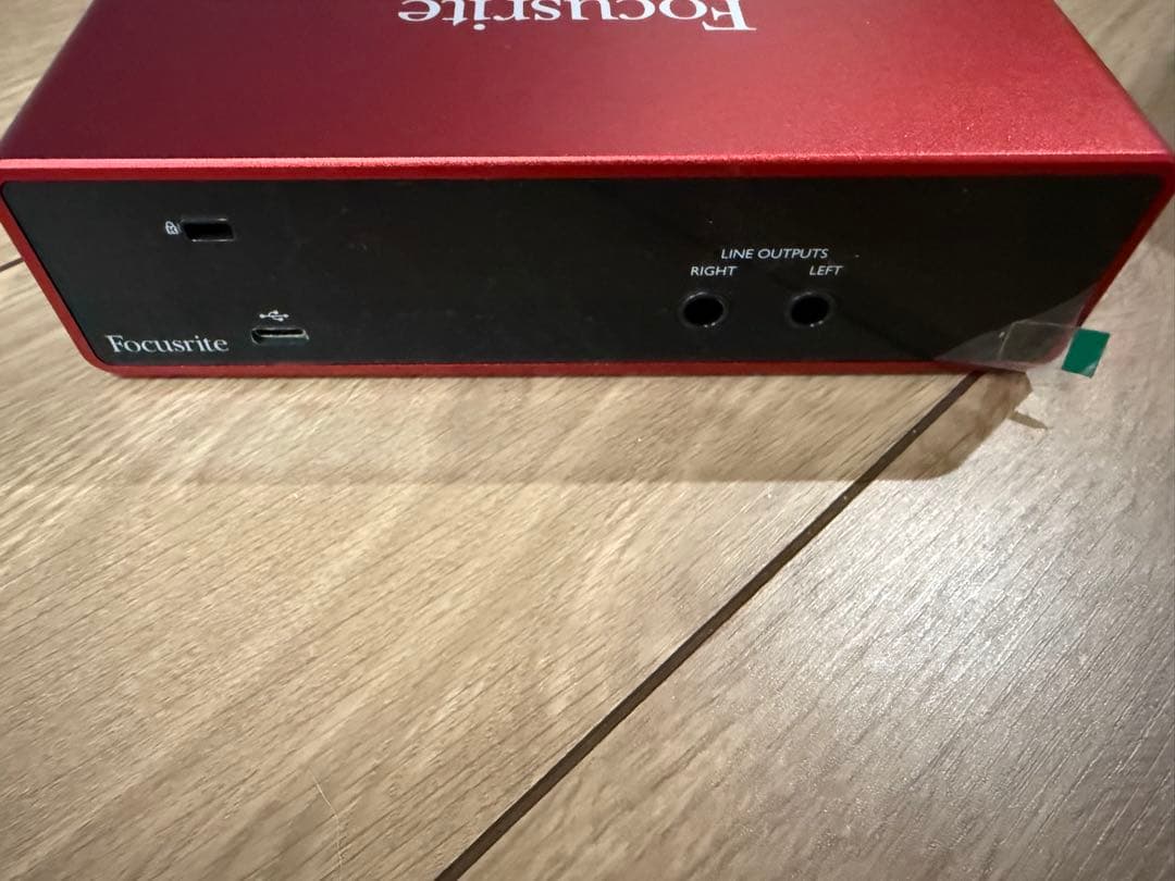 DTM・DAW Focusrite Scarlett 2i2 Studio