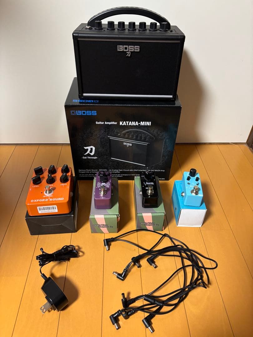 BOSS KATANA-MINI、エフェクターセット