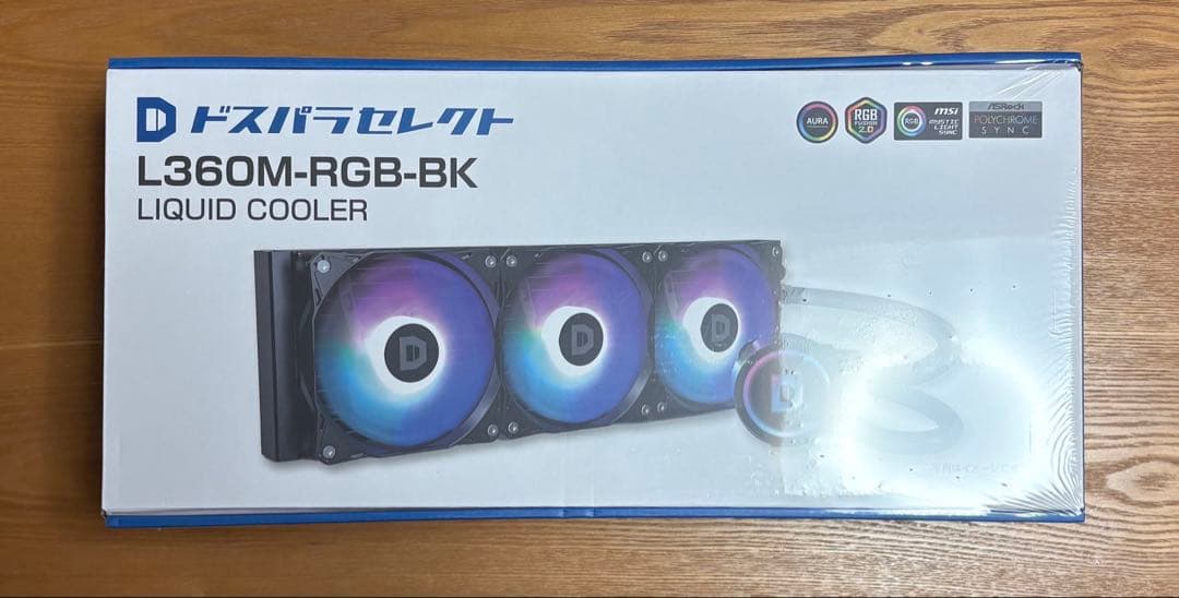ドスパラセレクト L360M-RGB-BK 水冷クーラー