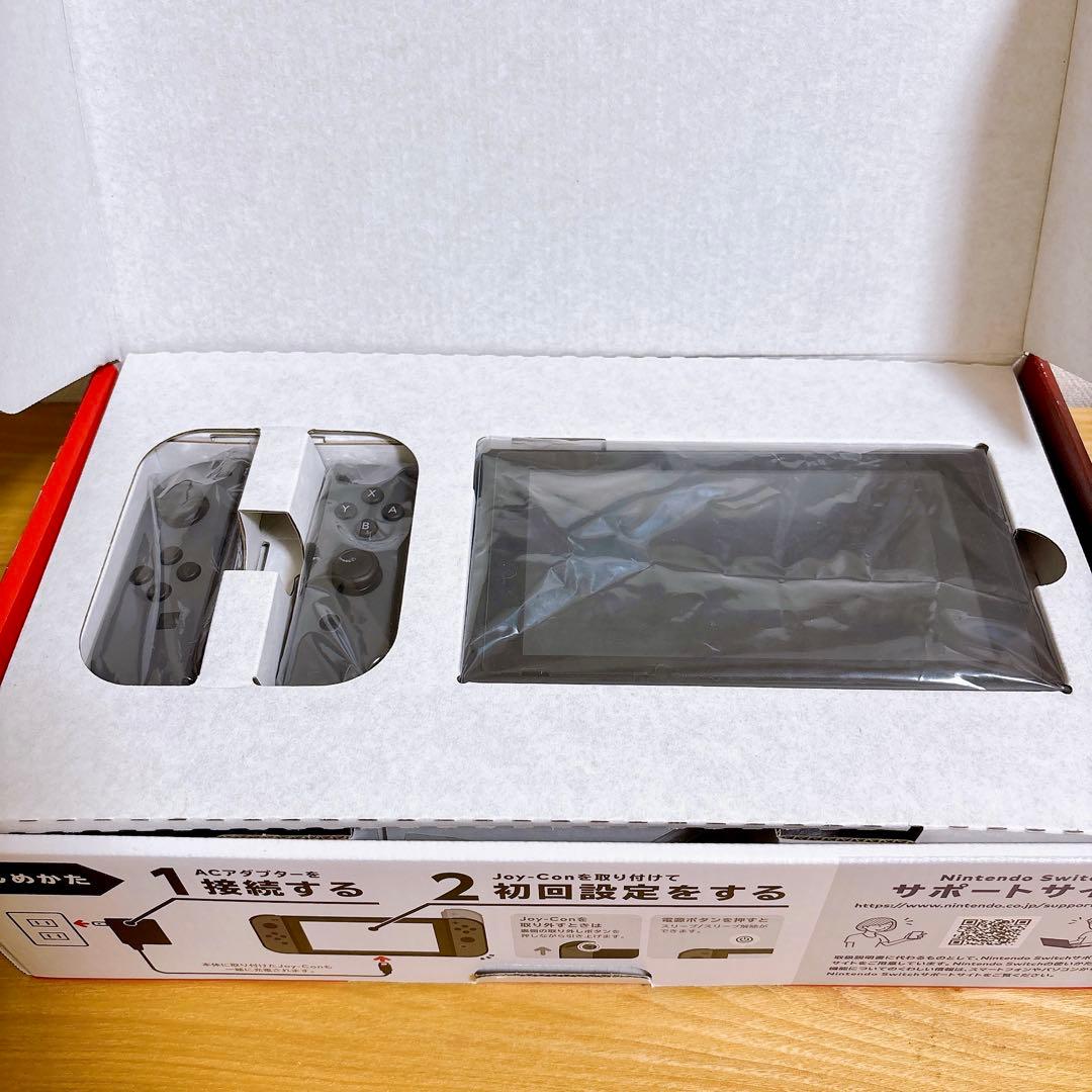 【未使用に近い】 バッテリー強化型 Nintendo Switch 本体 グレー