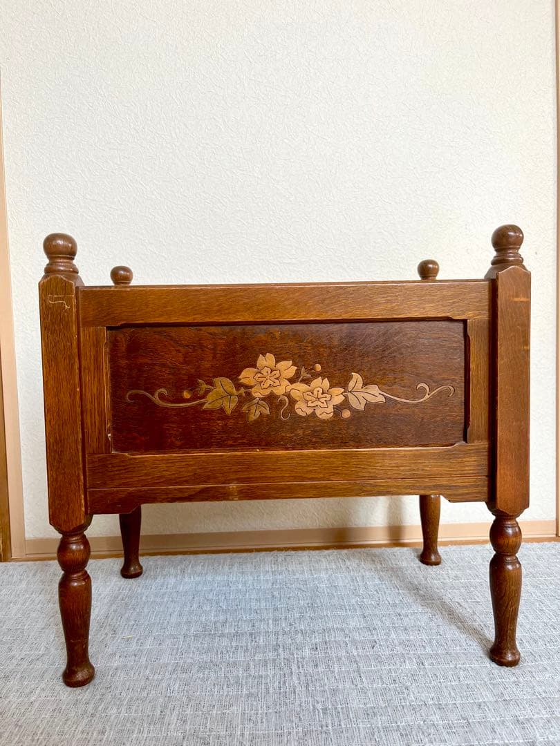 希少　三越家具Bruggeマガジンラック　カントリーハウス　極美品