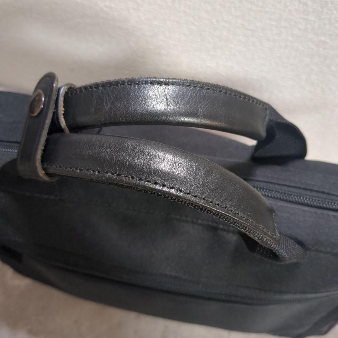 美品☆PORTER ブラック ビジネスバッグ ポーター 2Way B4収納