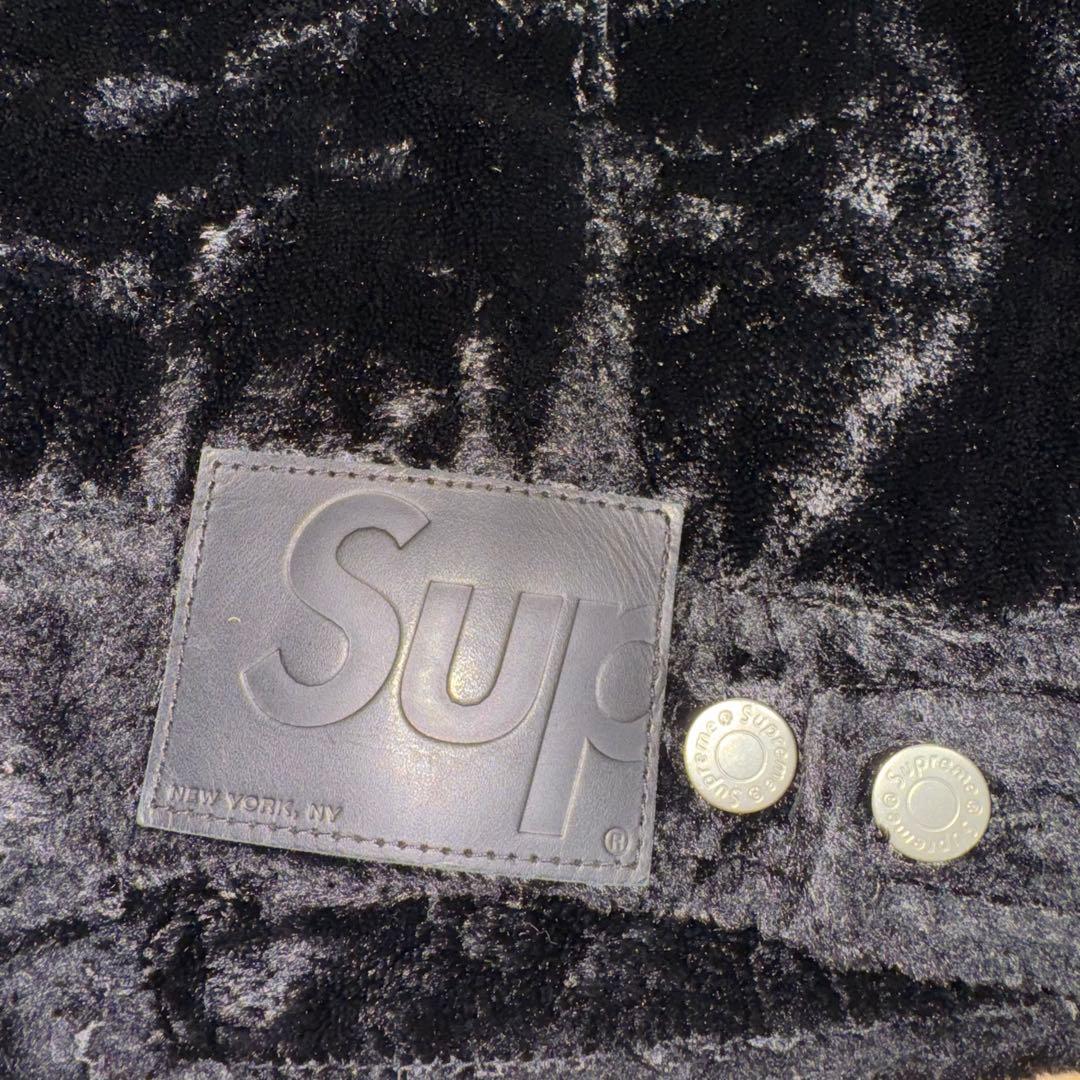 セール‼️ Supreme Fuzzy Pile Trucker Jacket S