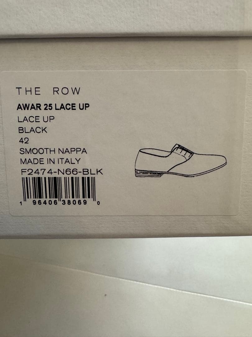 the row AWAR LACE UP 42 shoes シューズ